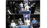 برگزاری میز ارتباطات مردمی با حضور مدیرکل آموزش فنی و حرفه‌ای هرمزگان در تجمعات شبانه